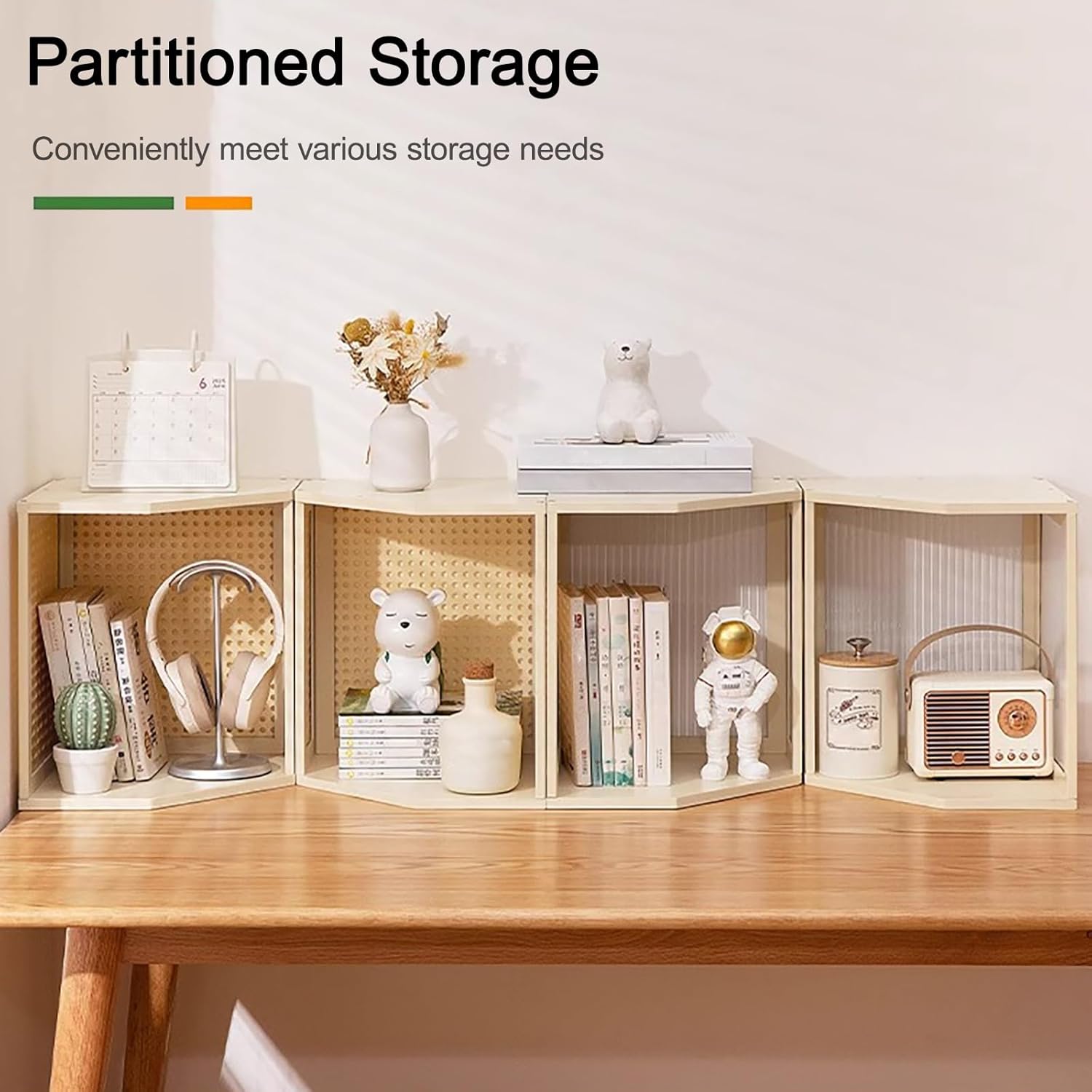 Corner Bookshelf Storage Organizer Bookcase, Height Adjustable Standing Book Shelf Art Easel Rustic Vintage Book Shelf for Living Room Office Library(White-B)