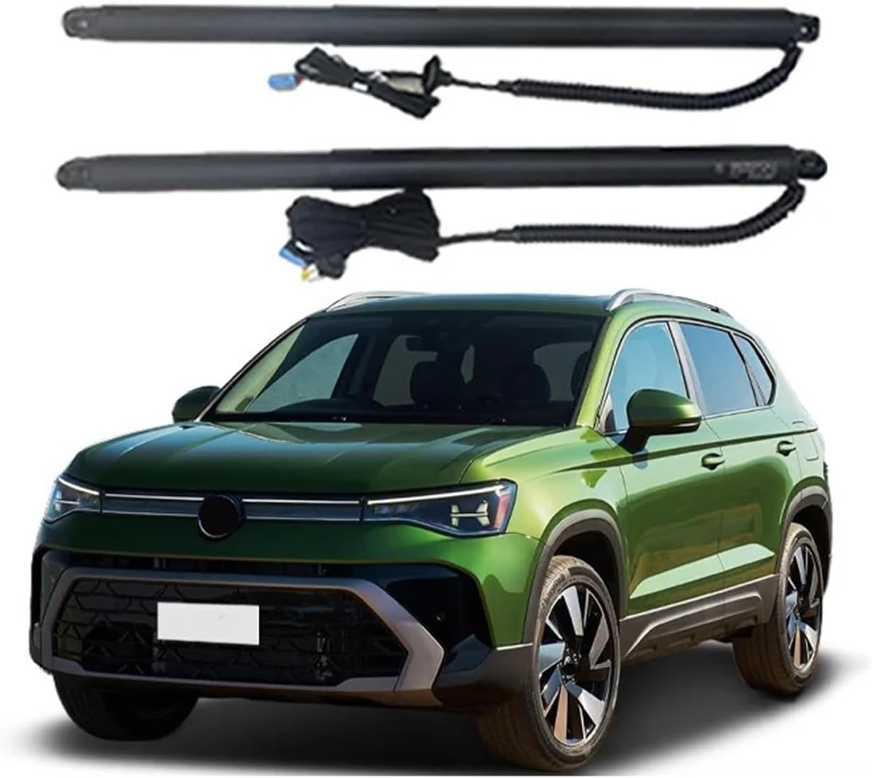 Car Electronics Tailgate Smart Electric Accessories Tail Gate Lift Compatible with VW Taos 2020+ Trunk Spring Foot Sensor(with Kick Senor)