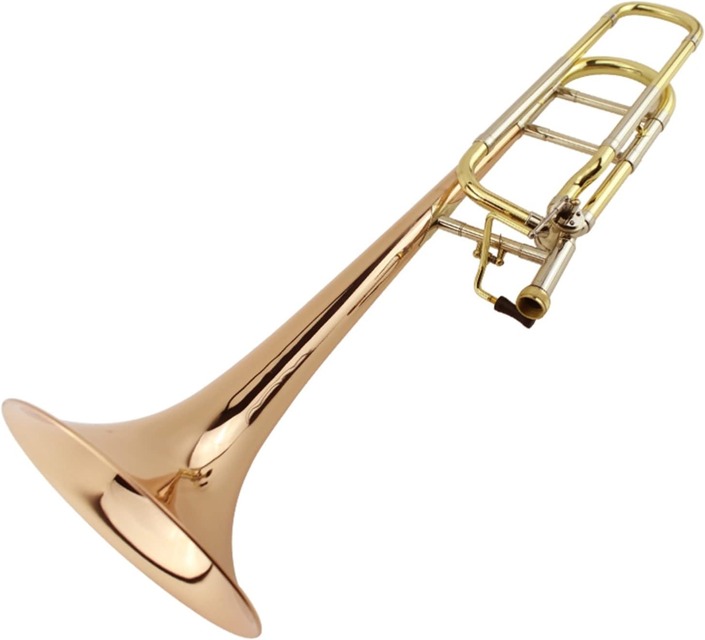 TSTS The Tenor Trombone Instrument with B-Flat Key Sandhi is Suitable for Beginners and Professional Players. Beginner Trombone