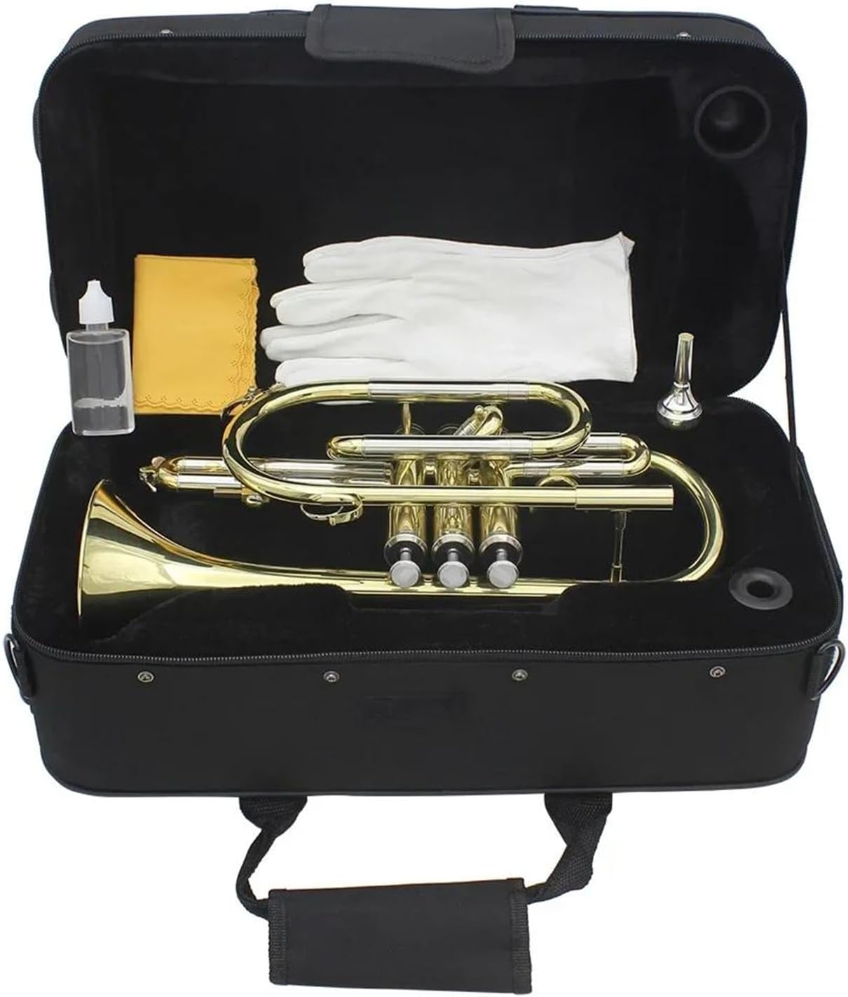 Beginner Bb Cornet Professional Brass Trumpet Instrument