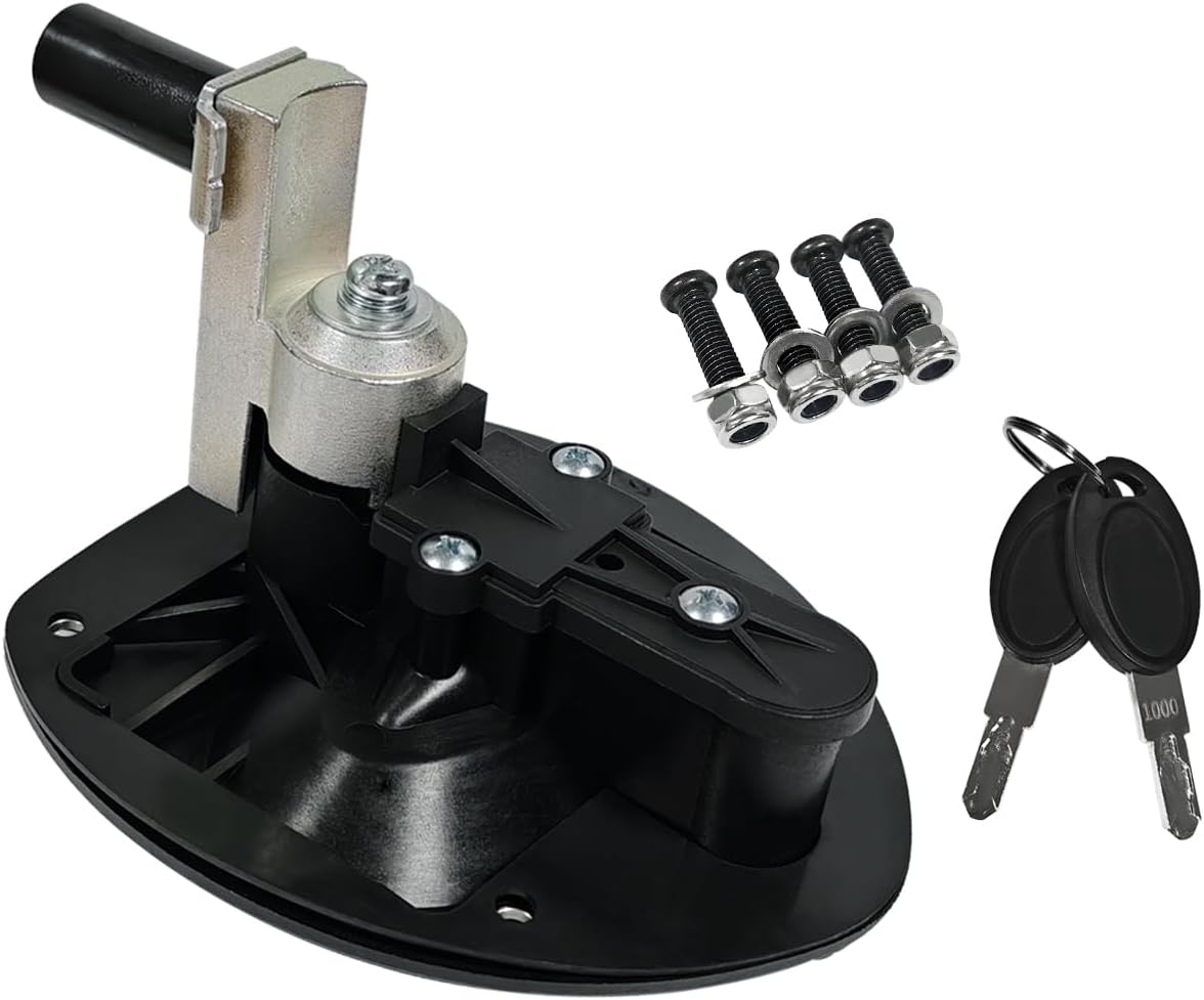 T Handle Door Latch with 2 Keys Fits for Cummins Kohler Generator, Replaces 406-0972-01 0406-0972-01 A034B471