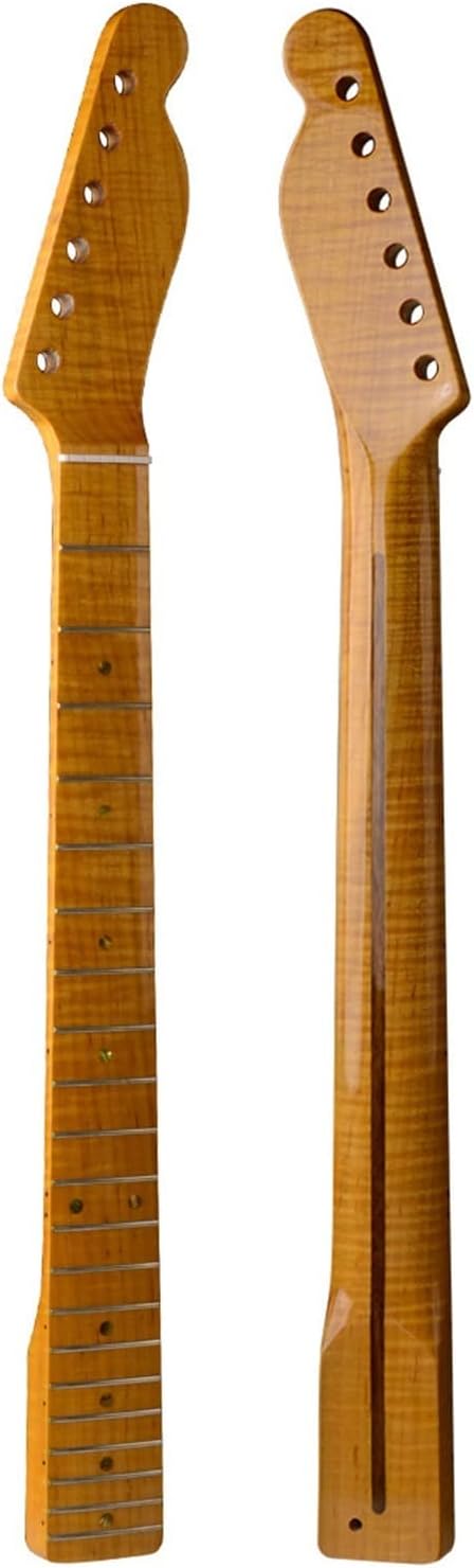 Electric Guitar Maple Handle Green Shell Tone Point Handle Maple for TL Electric Guitar Neck Unfinished Guitar Neck