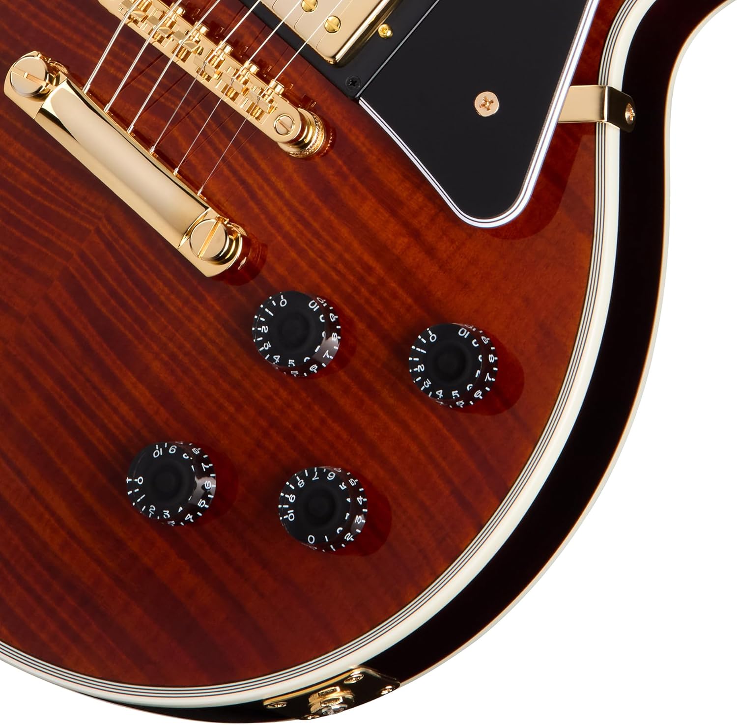 Epiphone EXCLUSIVE Les Paul Custom Figured, Root Beer with Bag