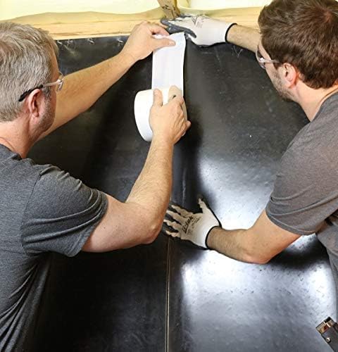 Mass Loaded Vinyl MLV Barrier 1/2 LB Half Pound Soundproofing Acoustic Barrier (4' x 25' - 100 square feet)