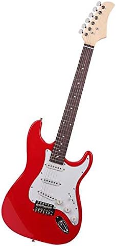 Home Rosewood Fingerboard Electric Guitar with Shoulder Strap/Guitar Bag/Picks/Cord/Hex Wrench Re 3-7 Days Delivery