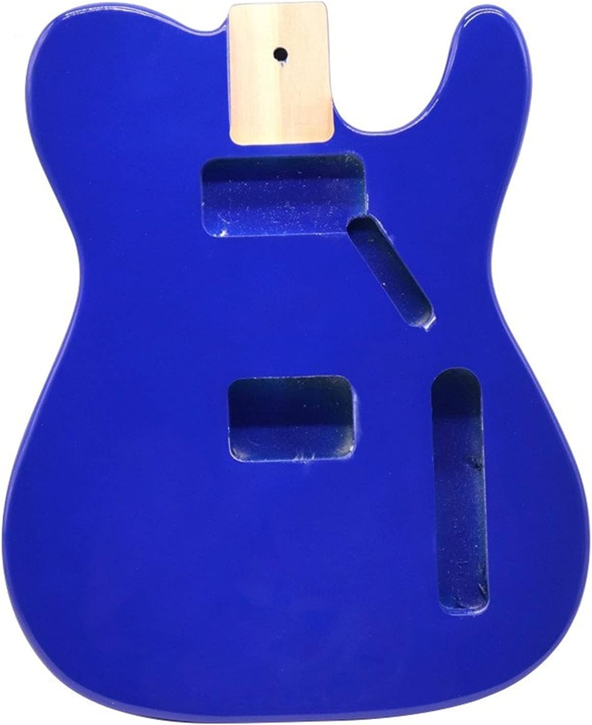 Unfinished Guitar Body Dark Blue Color Guitar Body Poplar Wood TL Guitar Barrel Guitar DIY Accessory