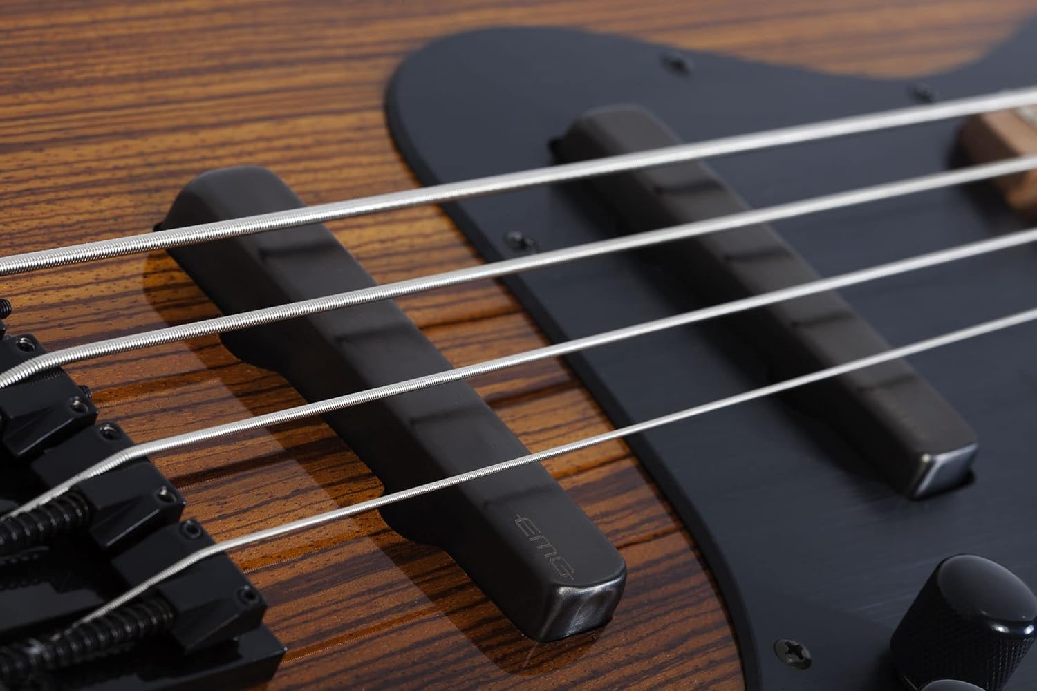 Schecter J-4 Exotic Bass Guitar, Faded Vintage Sunburst