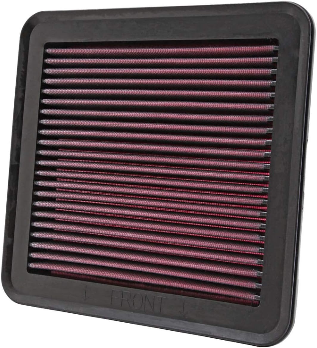 K&N Engine Air Filter: Increase Power & Acceleration, Washable, Premium, Replacement Car Air Filter: Compatible with 2006-2015 MITSUBISHI (L200, Triton, Challenger), 33-2951