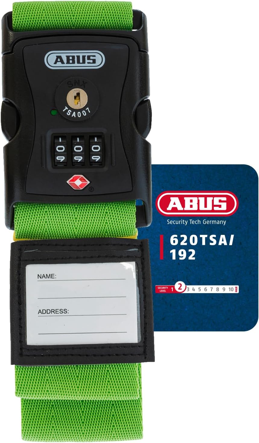 ABUS 87659 620TSA/192 Luggage Strap