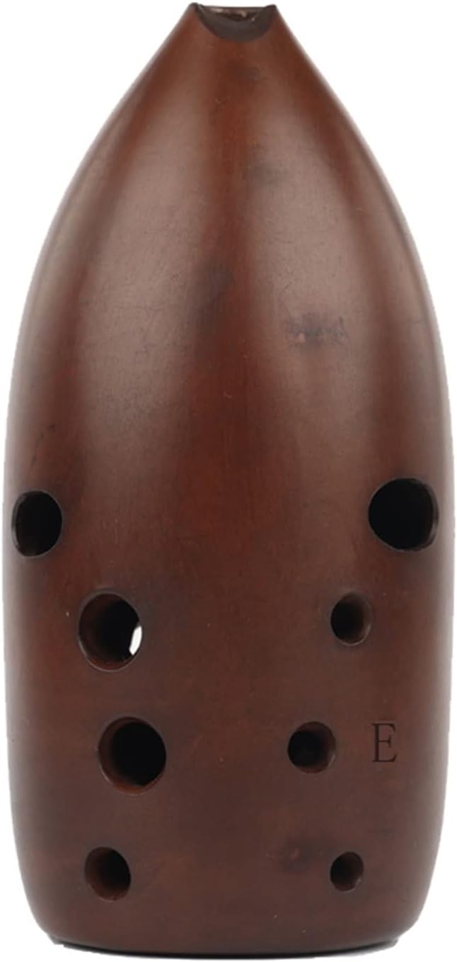 Beginner Student Adult Ten-Hole Wind Instrument Tao Xun Portable E-Tune Ceramic Ocarina Children Ocarina (Color : 02)