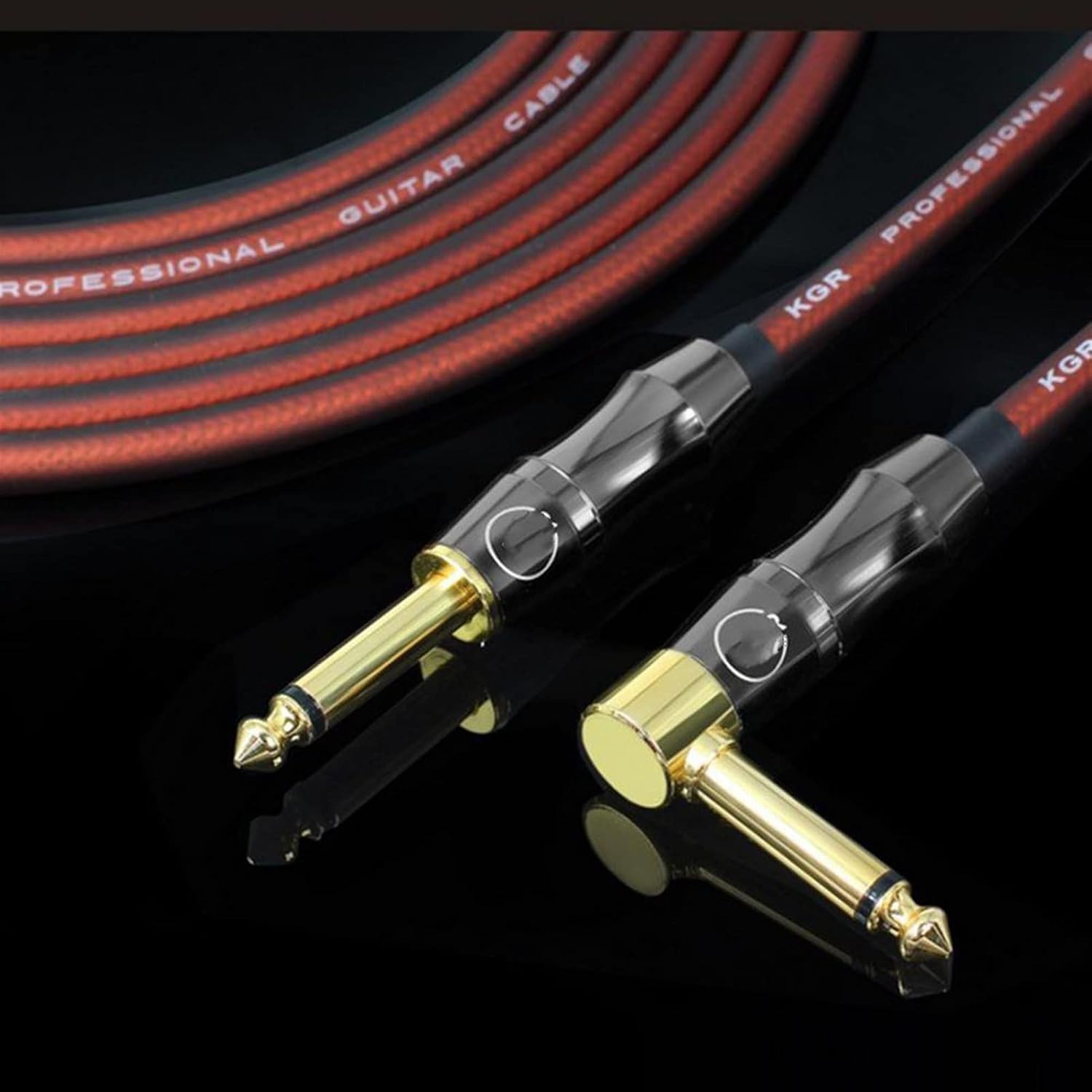 Guitar Cable Electric Guitar Wire Cable Bass Piano Keyboard Drum Noise Reduction Shield Line (Color : 6m)