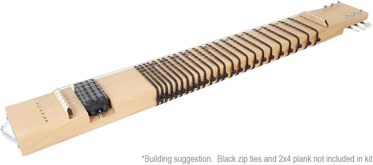 2x4 Lap Steel Guitar Kit - the DIY Slide Guitar - You supply the 2x4!