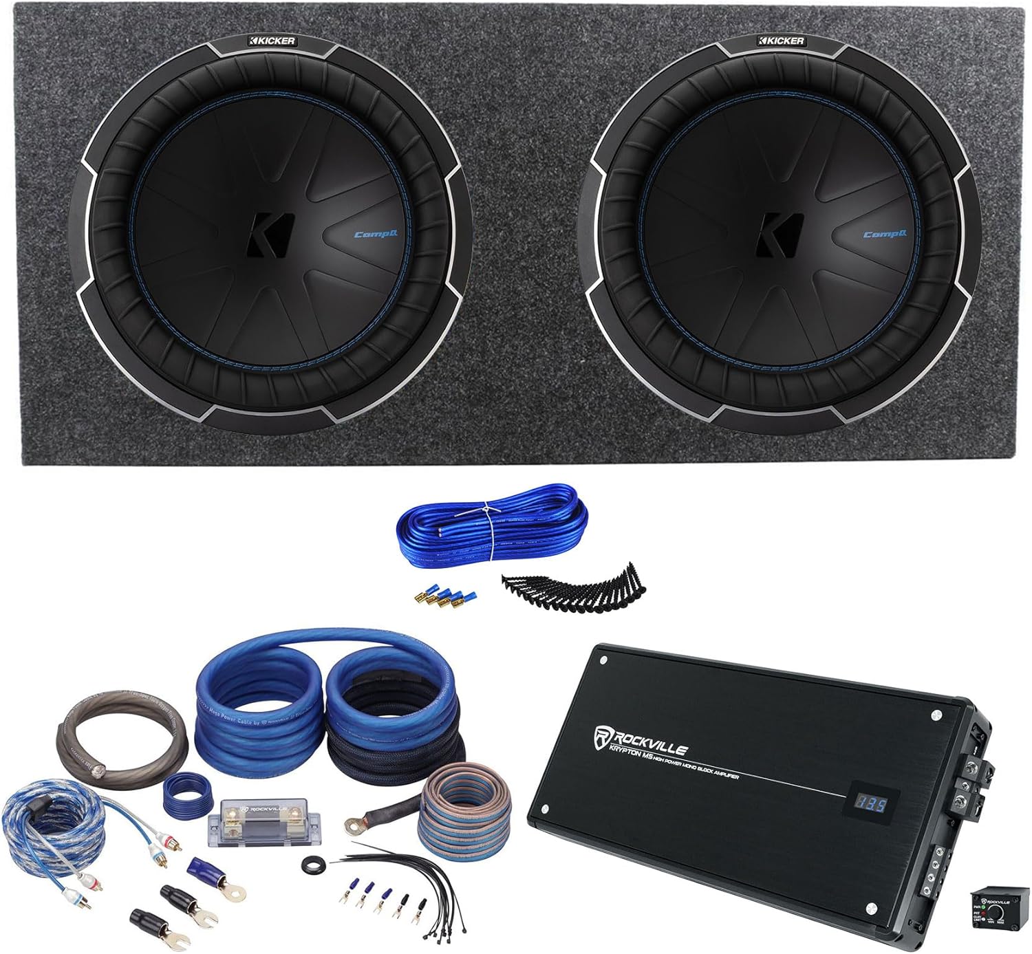 Audiosavings Bundle: (2) Kicker 51CWQ154 15