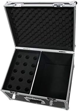 OSP Cases | Road Case | Microphone Transport Case | 15 Mic Capacity | MIC-CASE15