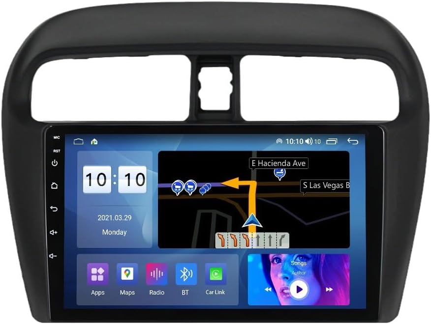 Car Stereo Radio for Mitsubishi Mirage Attrage 2012-2018 2G RAM+32G ROM…