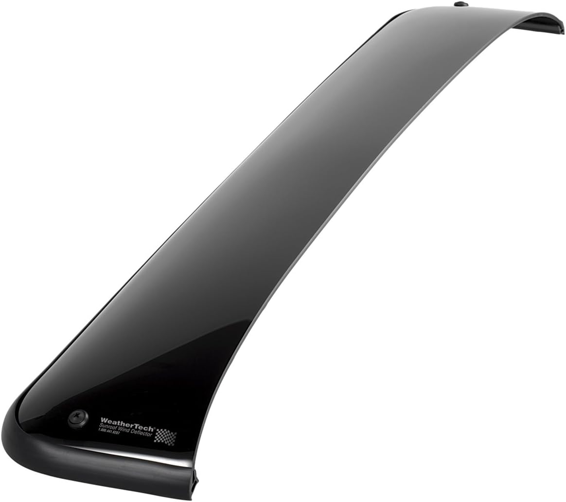 WeatherTech Custom Fit Sunroof Wind Deflectors for BMW 740i, 750iL, 740iL - (89006), Dark Tint
