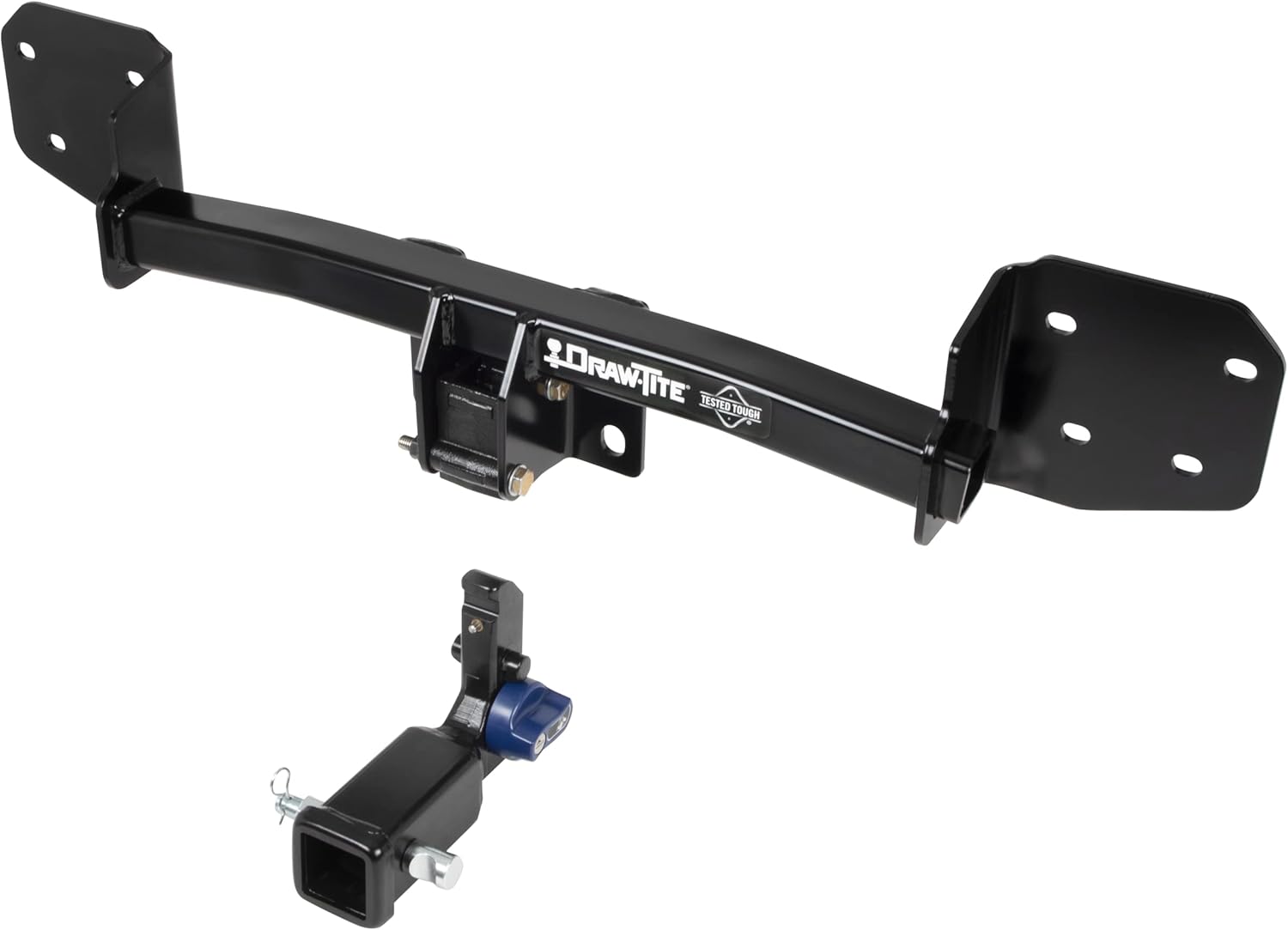 Draw-Tite Hidden Hitch 76907, Completely Hidden Trailer Hitch, 2 in. Removable Receiver, Black, Compatible with 2011 – 2022 Subaru Outback Wagon