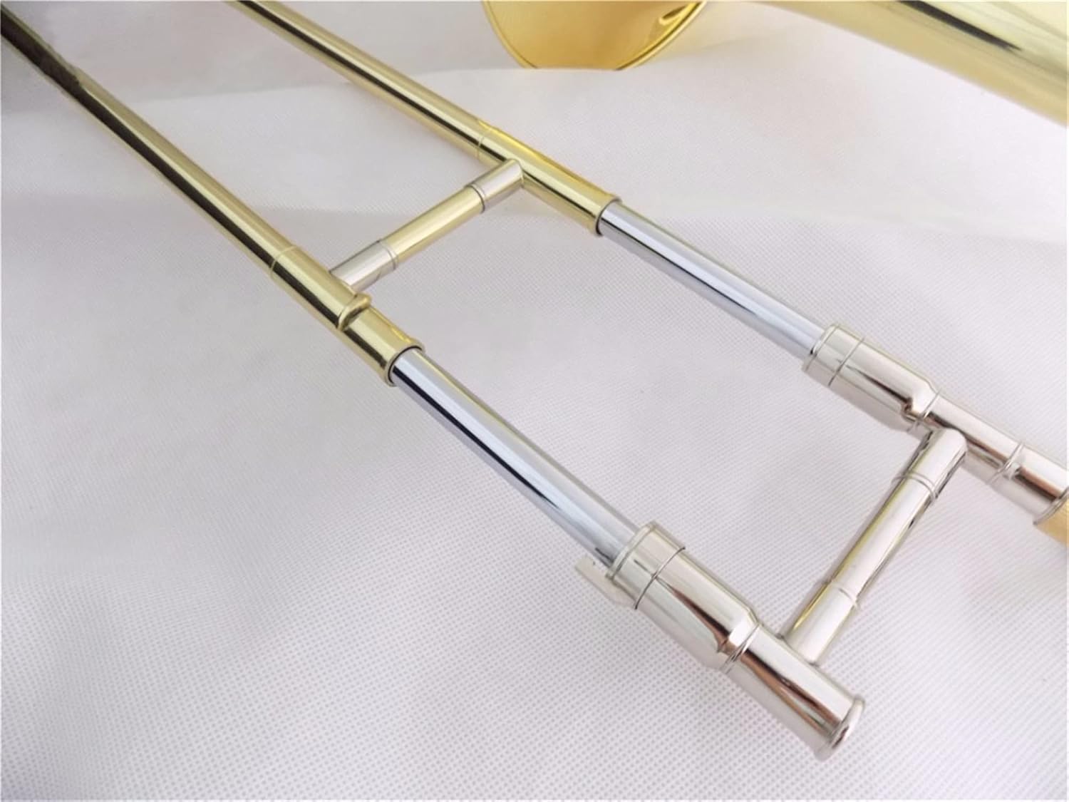 Standard Trombone Bb/F Tenor Trombone Slide with Case Mouthpiece Brass Copper Trombones Musical Instruments Valve Trombone