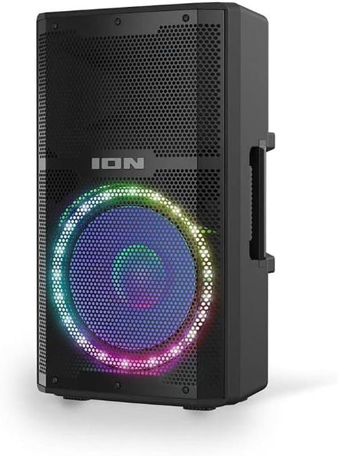 ION Audio Total PA Titan High-Power Speaker System with Premium Wide Sound and Colorful Party Lights (Renewed)