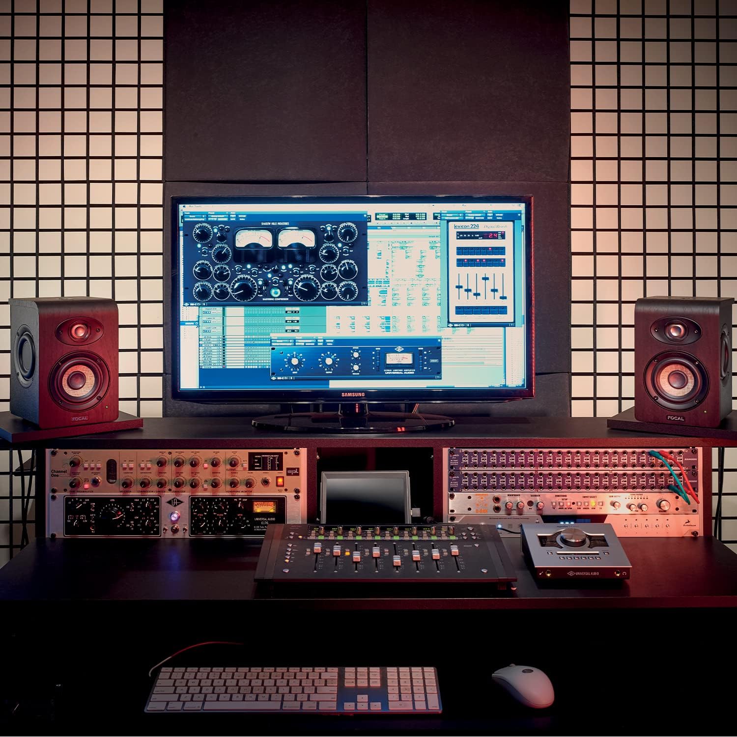 Focal Professional Shape 40 Studio Monitors - Dark Walnut