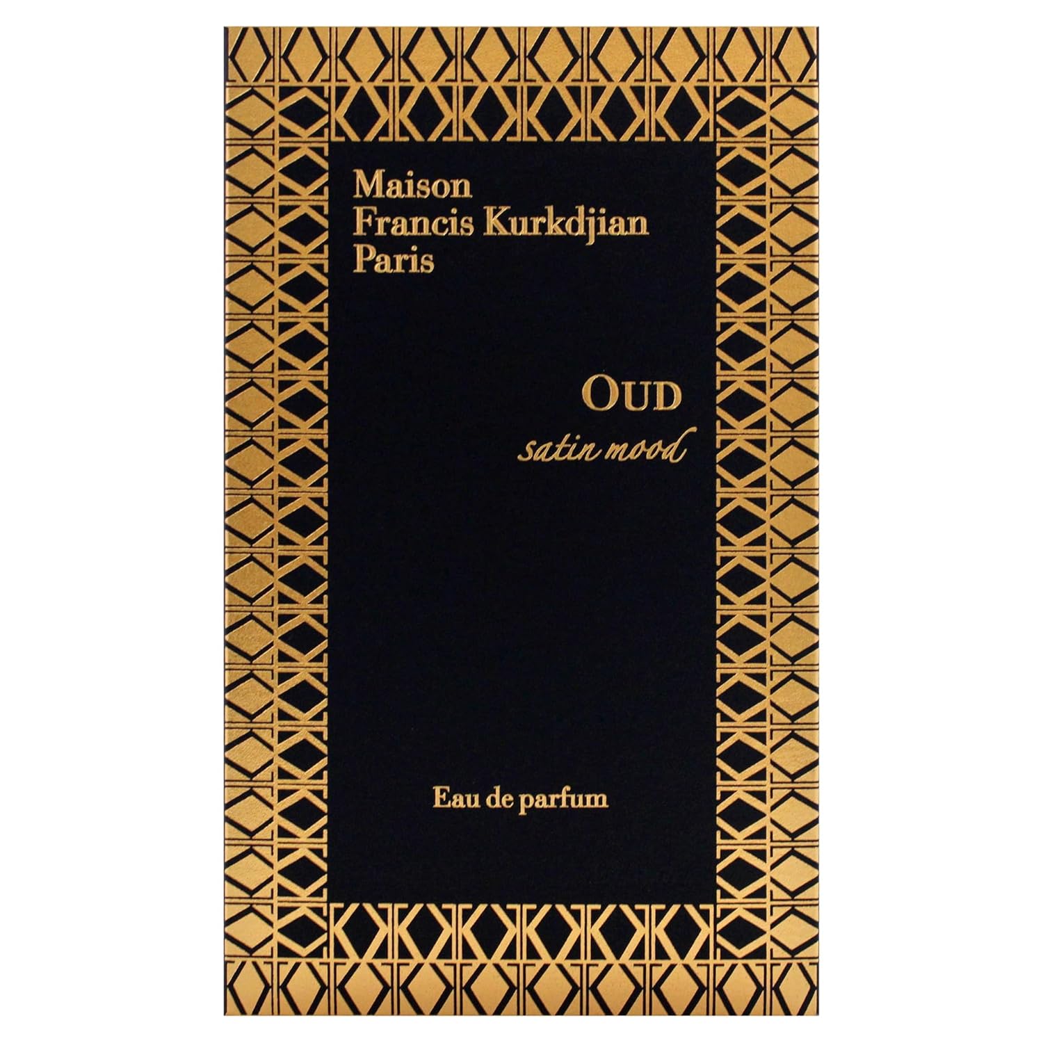 Maison Francis Kurkdjian Oud Satin Mood Eau De Parfum Spray, Vanilla Scented Amber Accord, 2.4 Fl Oz