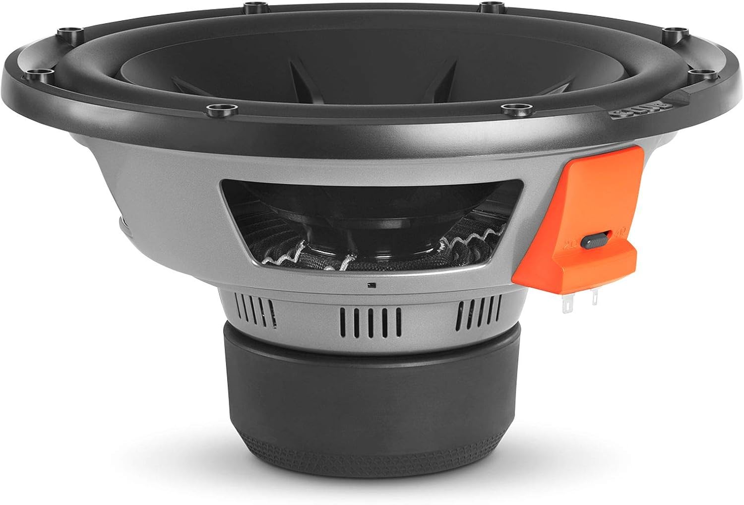 JBL Club 1224 - 12” Subwoofer w/SSI™ (Selectable Smart Impedance) switch from 2 to 4 ohm, Black