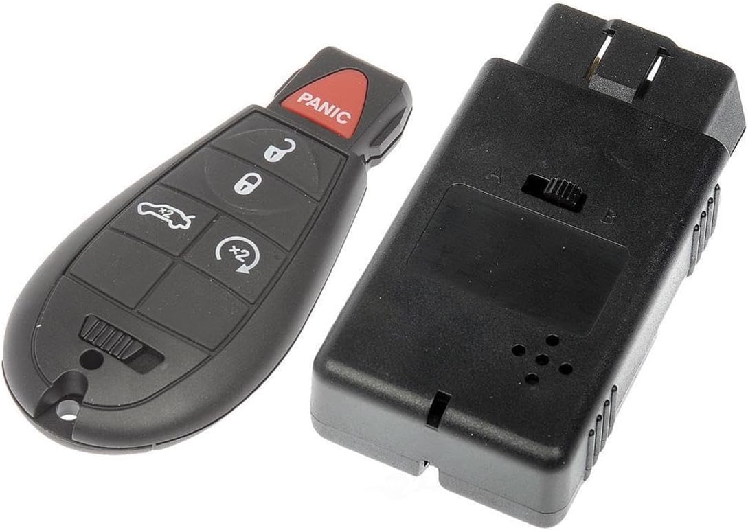 Keyless Entry and Alarm System Remote Control Transmitter 1PC Replaces 5026566AB, 5026566AC Compatible with Chrysler 300 2009 2010 Compatible with Dodge Challenger 2009 2010