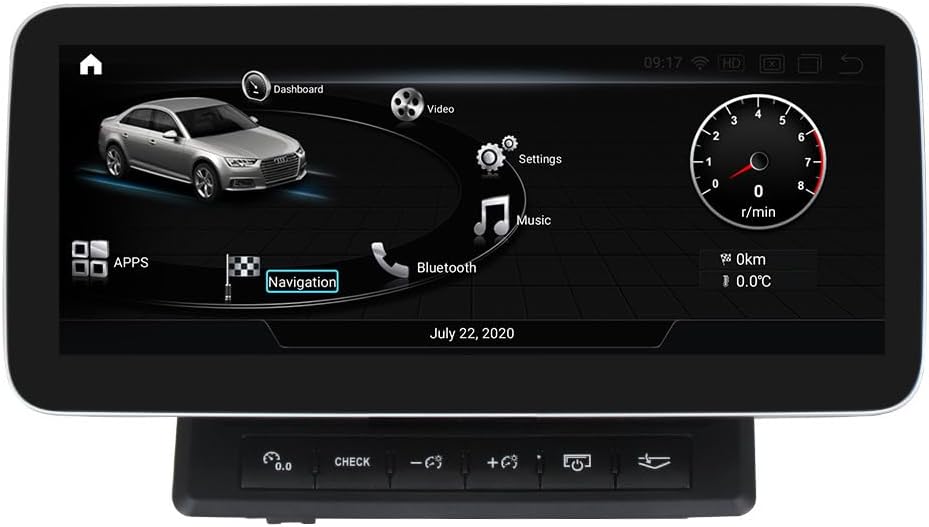 Car Stereo Radio for Audi A6 S5 RS6 2005-2009…