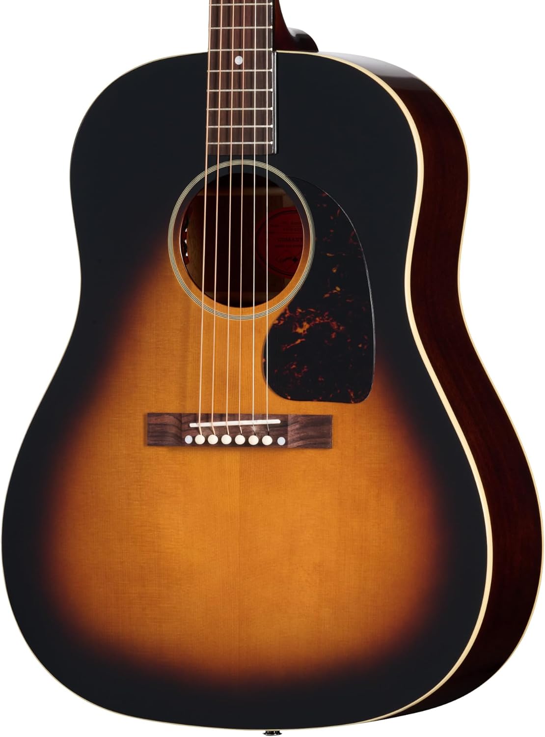 Epiphone 1942 Banner J-45 Reissue Acoustic Electric, Vintage Sunburst with Case