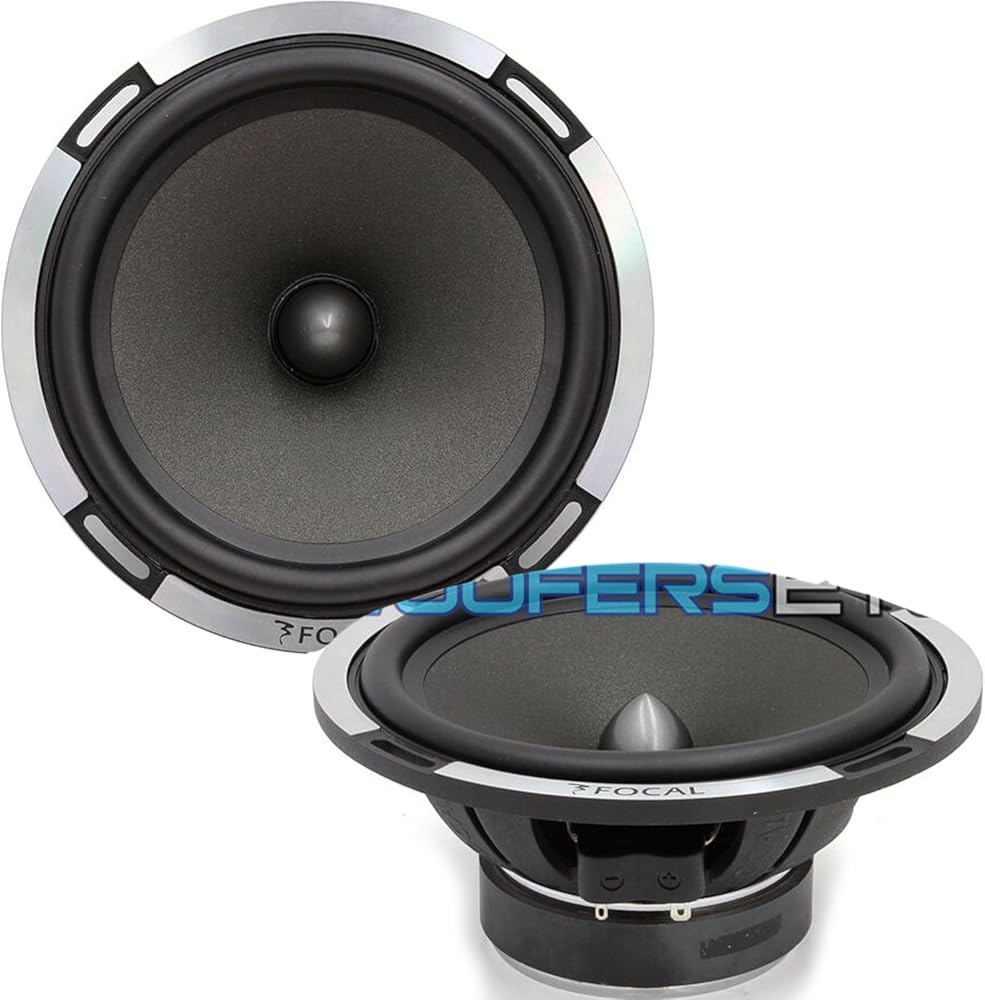 Pair of Focal 6PS-2 Ohm 6.5
