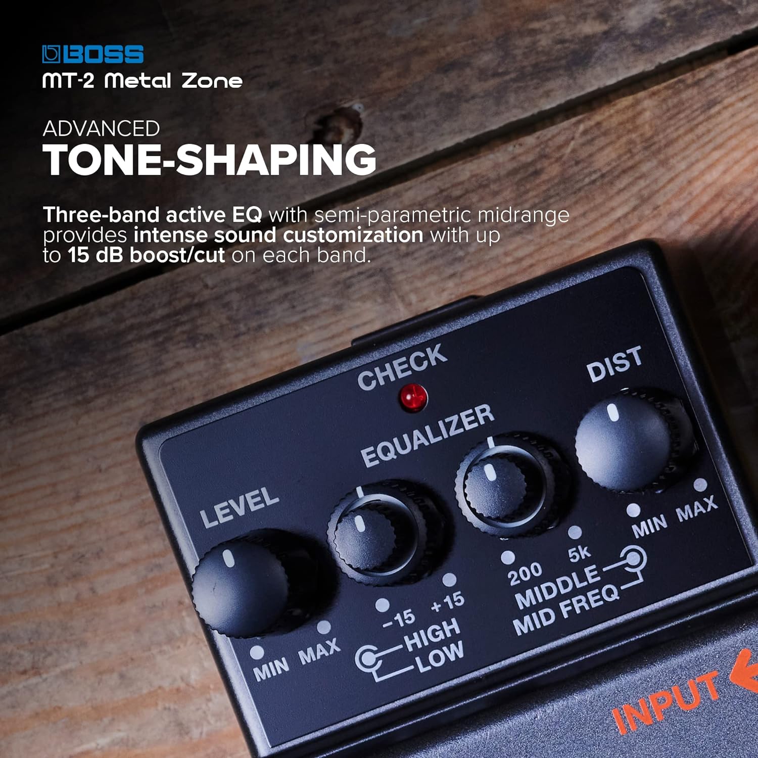 Boss MT-2 Metal Zone Distortion Guitar Pedal