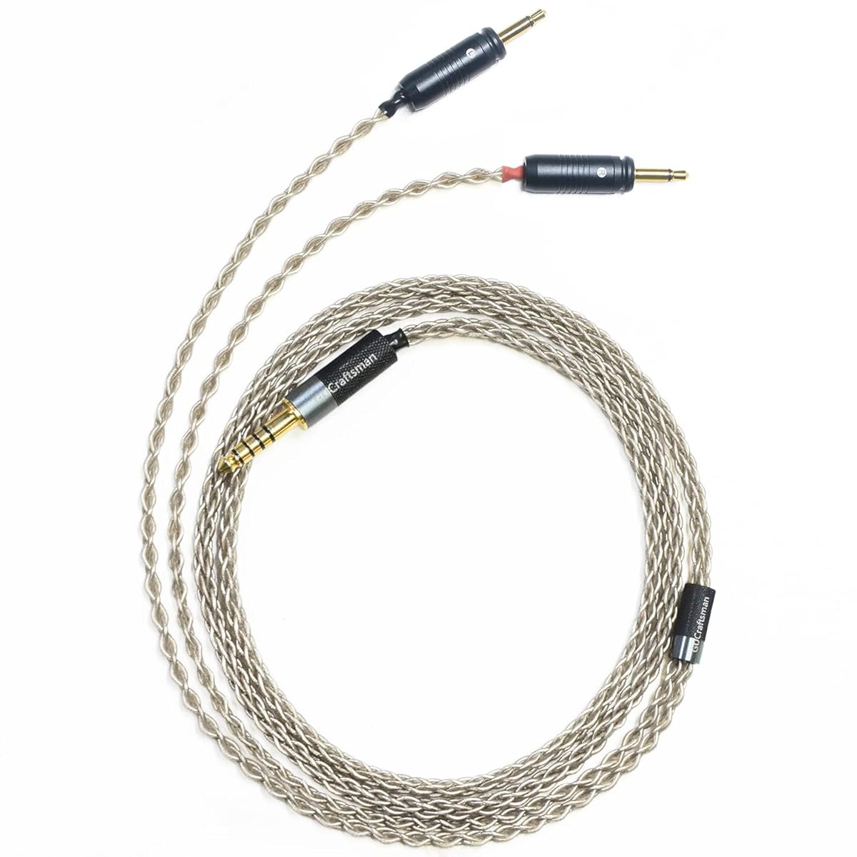 6N Single Crystal Silver Upgrade Headphone Cable 3.5mm/4.4mm/4Pin XLR Cable for Focal Clear MG Elegia Stellia Elear Clear Pro MG Celestee Elex Radiance (4.4mm Plug)