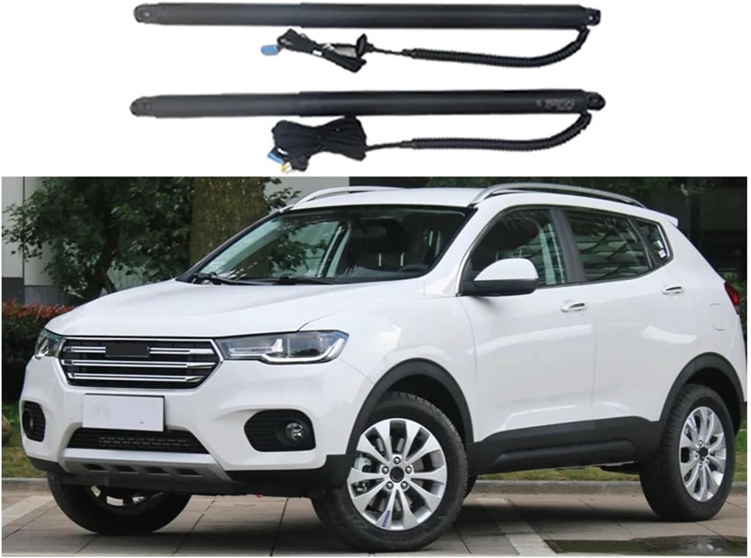 Car Electronics Tailgate Smart Electric Accessories Tail Gate Lift Compatible with Haval H2S 2017+ Trunk Spring Foot Sensor(with Kick Senor)