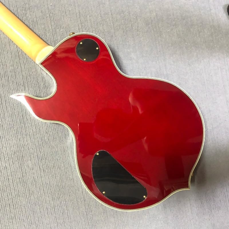 6-String Electric Guitar Solid Body Gloss Finish Maple Neck and Rosewood Fingerboard Professional Tone and Build for Home Studio Recording Stage Performance and Live Gig Musicians