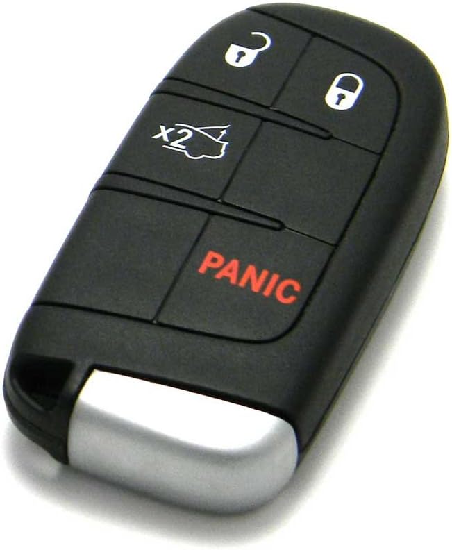 OEM Dodge Viper Keyless Entry Remote Fob 4-Button with Trunk Release Proximity Key (FCC ID: M3N-40821302/P/N: 05035188)