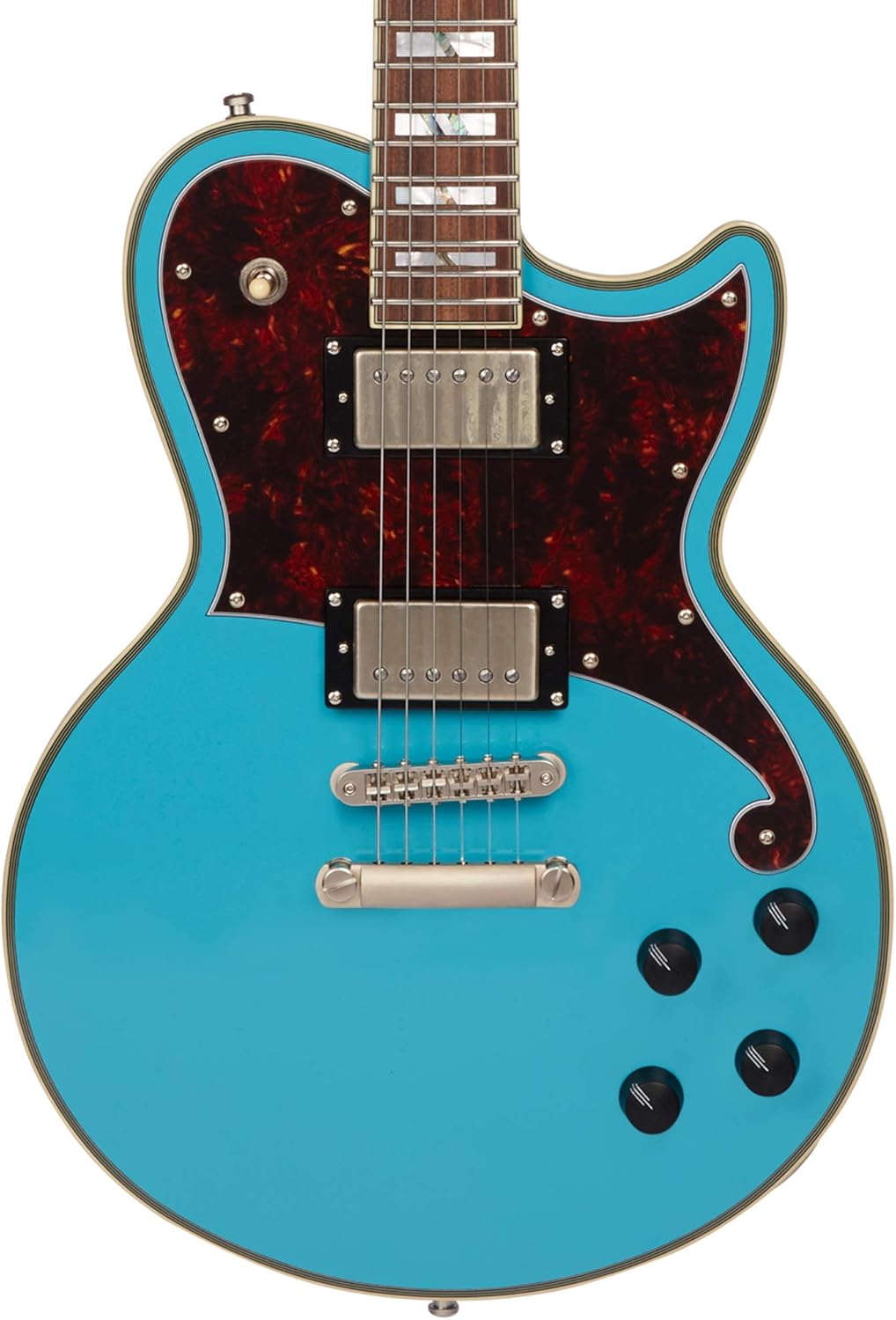 D'Angelico 6 String Solid-Body Electric Guitar, Right (DADATLTAZCS)