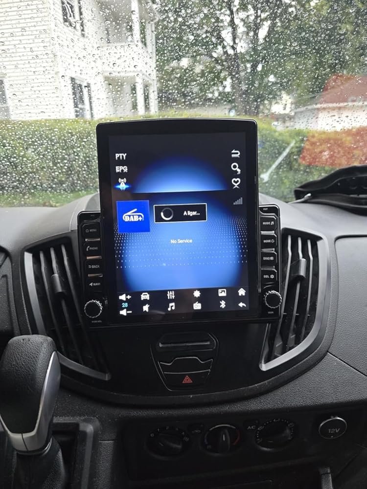 9.7'' Android 13.0 Car Radio Stereo for Ford Transit 2013 2014 2015 2016 2017 2018 2019,for Ford Transit Custom 2014-2019 Touchscreen Radio with Carplay & Android Auto Support Bluetooth [2+32G]