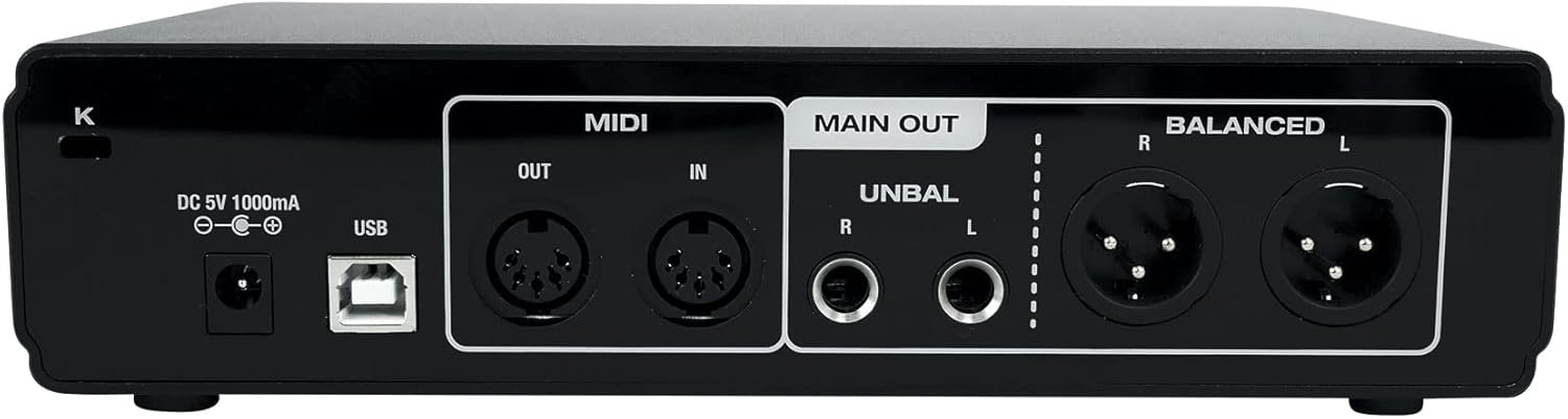 Rockville R-TRACK 2x2 USB 2.0 Audio Interface, 24-Bit/192kHz, 2 Mic-Pres with Combo Jacks, MIDI I/O, Phantom Power, for Studio Recording and Podcasting