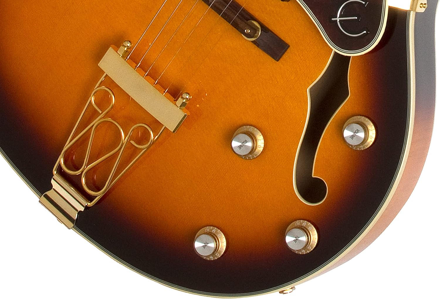 Epiphone Joe Pass Emperor II Pro Electric Guitar Vintage Sunburst
