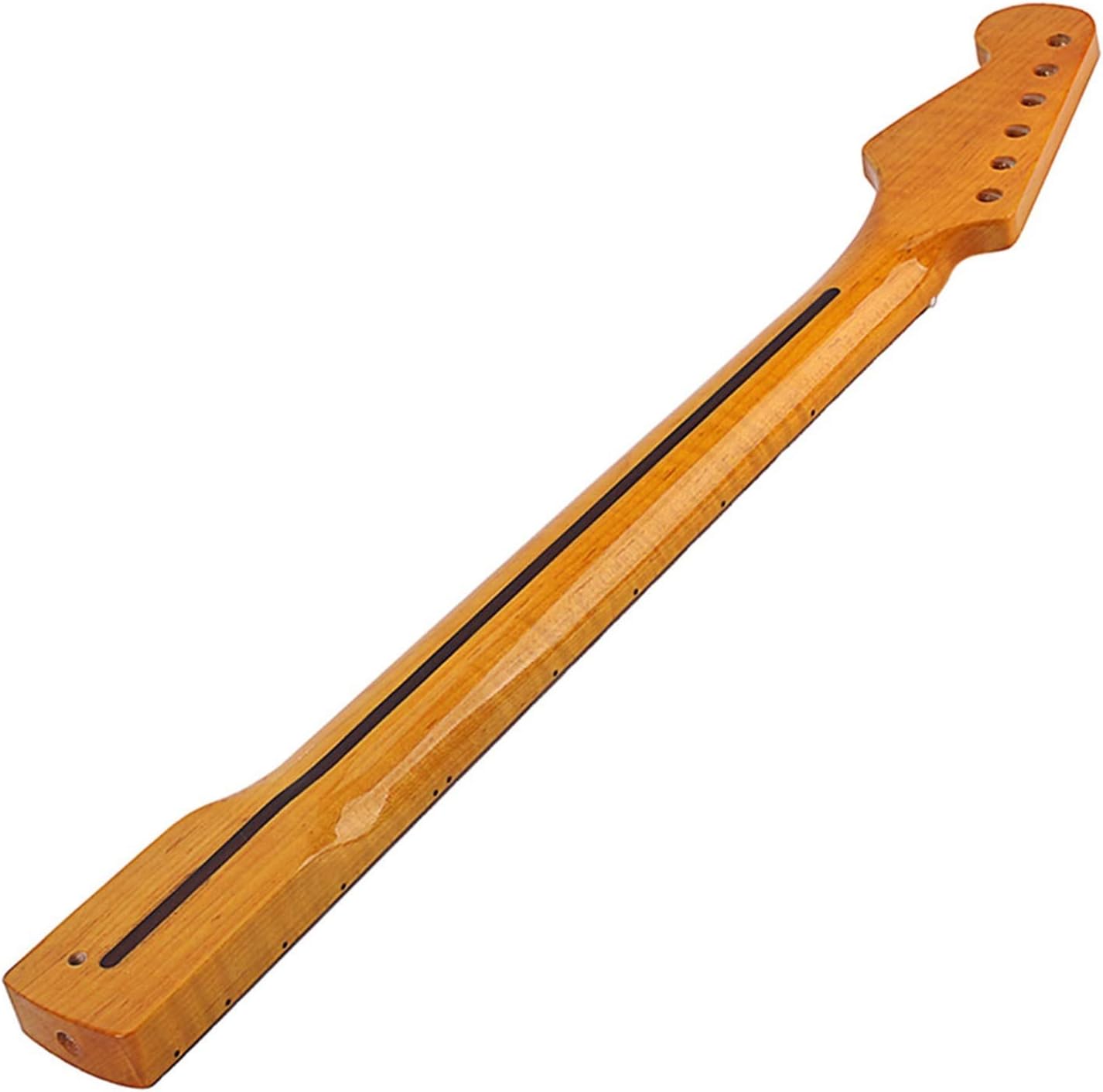 Wooden 21 Fret Fingerboard Neck Parts Replacement for ST Electric Guitar Guitar ​Neck Replacement