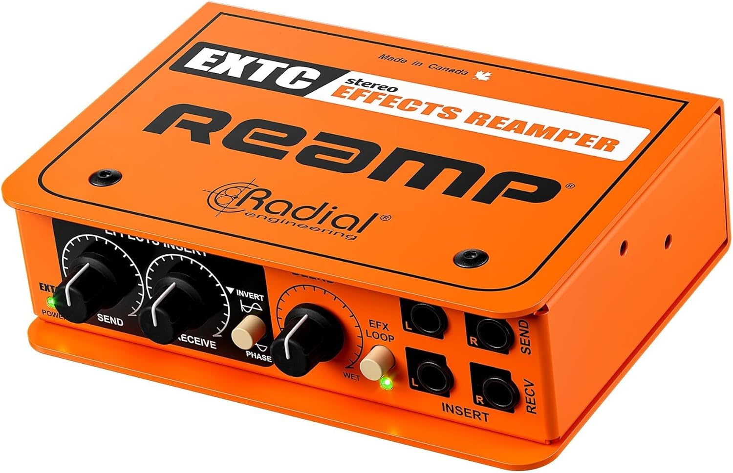 Radial EXTC Stereo 2-channel Active Re-amping Device