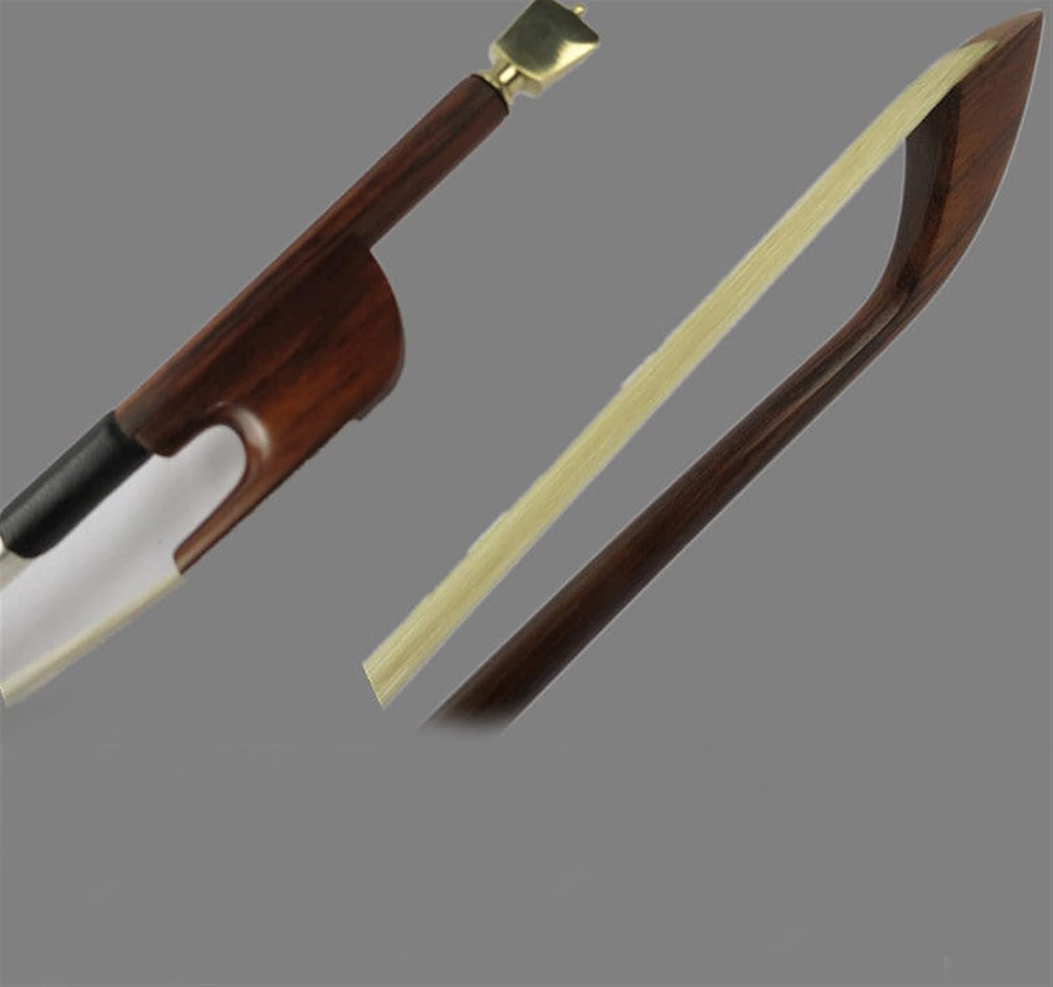 TSTS Old Model France Style Snakewood Bass Bow 3/4 Copper Screw 27 1/8