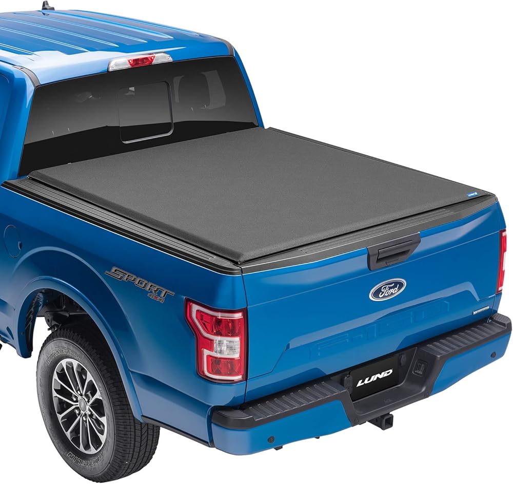 Lund Genesis Elite Roll Up Soft Roll Up Truck Bed Tonneau Cover | 968118 | Fits 2022 - 2023 Ford Maverick 4' 6
