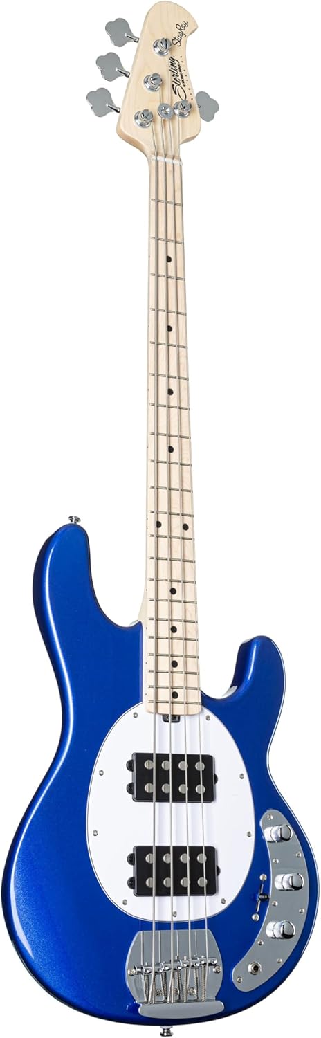 Sterling By Music Man StingRay RAY4HH Bass Guitar - Cobra Blue