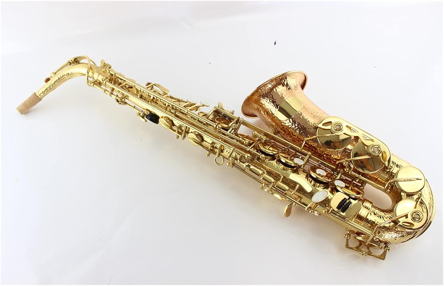 Sax Beginners Kit Alto Saxophone Phosphorus Copper Gold Lacquer E Flat Alto Sax Musical Instrument with Case Wind Instrument