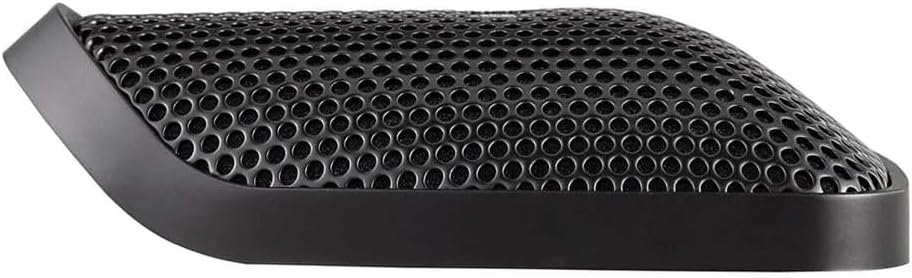 Shure Centraverse CVB Installed Sound Boundary Microphone - Black, Cardioid Condenser Mic, 12-Foot XLR Cable (CVB-B/C)