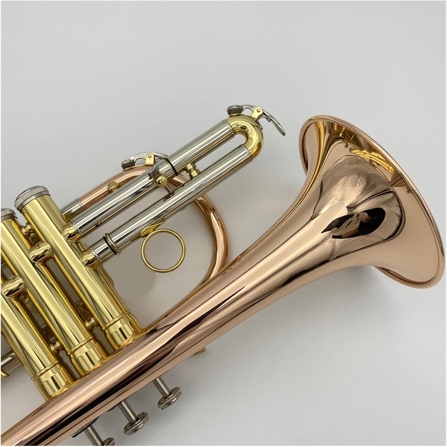 B-Flat Professional Cornet Phosphor Bronze Manufactured Professional Grade Tone Trumpet Horn Instrument Beginner Trumpet