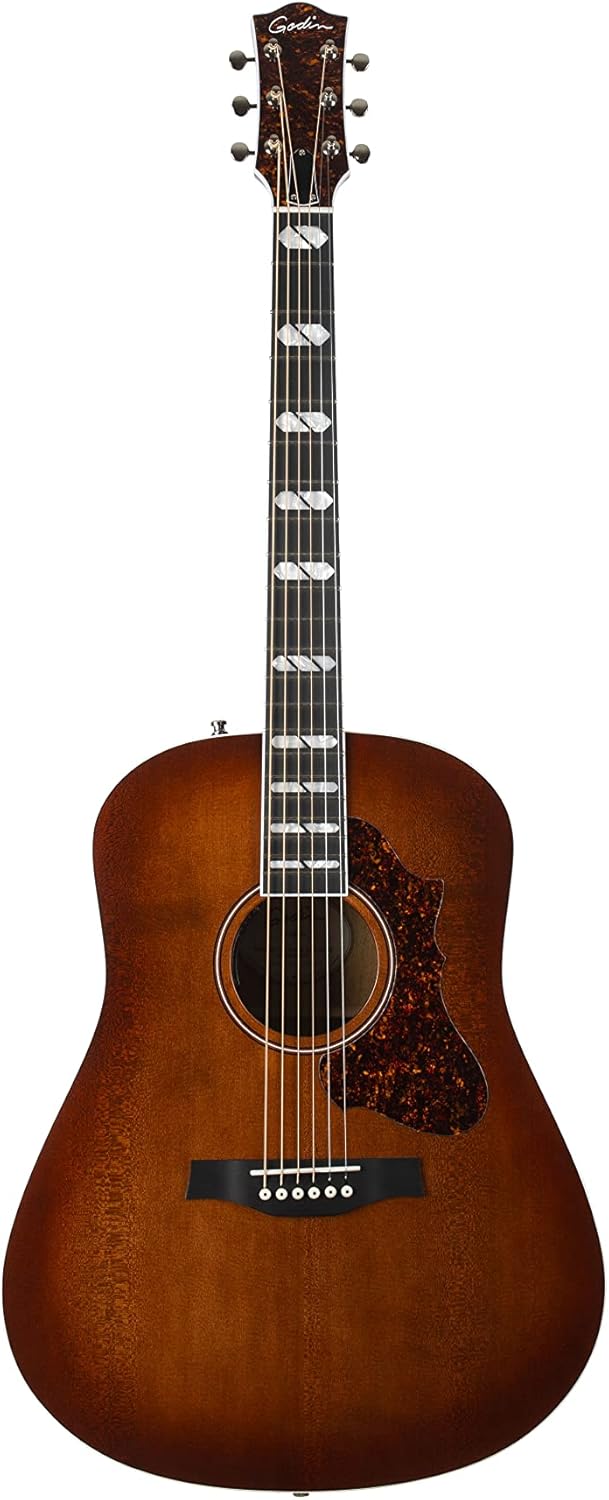 GODIN Metropolis LTD Havana Burst HG EQ with Bag