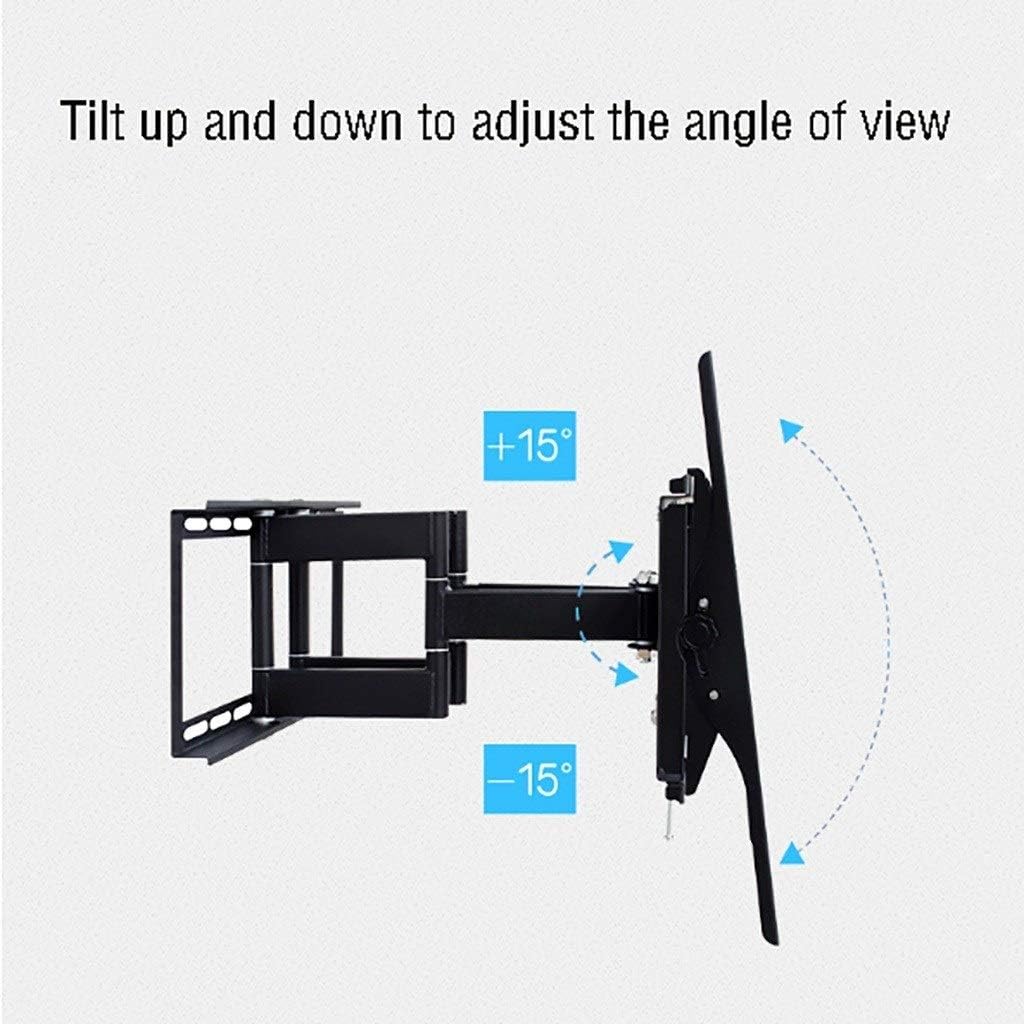 Swivel TV Stand for 32 60 Inch LED TVs Max Load 45kg Adjustable TV Rack with Tilt Wall Mount Bracket