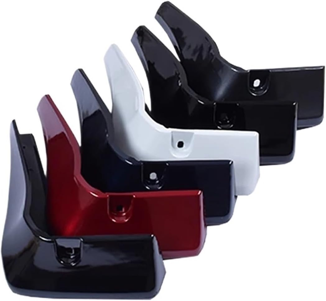 HKKAXWRQE 4pcs Compatible for CR-V 6 CRV RS Hybrid 2023~2025 2024 Mudguards Fender Flares Mud Flap Splash Guard Cover Spoiler Car Accessories(Without Paint)